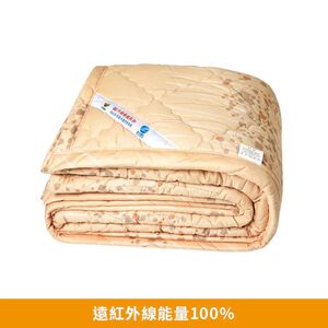 [CINN Far-Infrared] Nano FIR Blanket &ndash; Golden Beige Branch Pattern｜5 x 7 ft｜Thickened Winter Edition