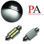 【PA LED】雙尖 36MM 白光 6晶 5730 SMD LED 室內燈 腳踏燈 牌照燈 閱讀燈 行李箱燈 迎賓燈, , large