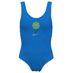 [秉宸] NIKE SWIM 女孩連身泳裝 孩童泳裝 女童 連身泳裝 NESSE724 24SS, , large