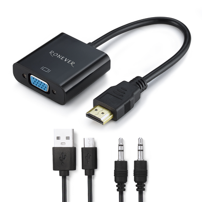 [RONEVER] 高畫質多媒體介面to VGA轉接器 VPH-HDMI-SH2