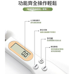 Electronic measuring spoon - 500g medium size + 3V button battery - white, , large