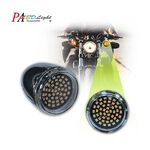 哈雷專用 LED方向燈燈泡 P21W 1156 黃光 48晶 SMD LED 哈雷子彈型燈具專用【PA LED】, , large