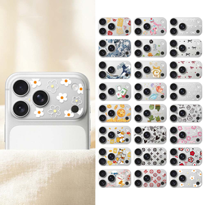【山水之寶】iPhone18Pro/18ProMax/17Pro/17ProMax 彩繪鏡頭底座貼 iCCUPY 霧面鏡頭底座膜