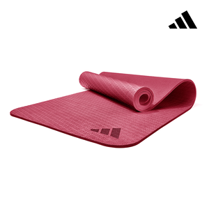 adidas 愛迪達 環保壓紋瑜珈墊-10mm (附贈背帶)