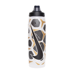 NIKE REFUEL BOTTLE 瓶蓋擠壓水壺 GRAPHIC 32OZ/946ml 運動水壺 便攜 防漏 N101341493432白銀黑金, 白銀黑金, large