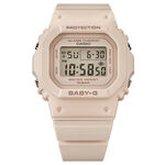 CASIO 卡西歐 BABY-G 纖薄輕巧 人氣經典電子錶-奶茶 BGD-565U-4, , large