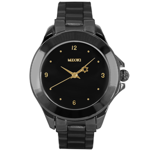 [MEDOTA] DAISY minimalist ladies watch-Black&Gold / DS-9802