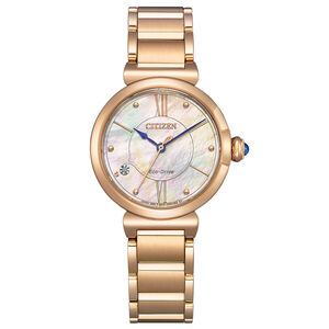 CITIZEN 星辰 L系列 May bells鈴蘭花女錶 EM1073-85Y