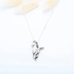 【Angel & Me】馬到成功 Horse s925 純銀 項鍊 生日 父親節 禮物, , large