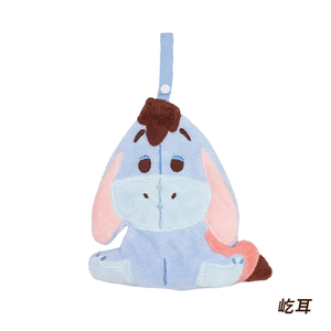 『HOUSUXI．舒希』迪士尼小熊維尼系列-屹耳-加厚珊瑚絨擦手巾(A4)