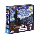 【Asmodee】爆炸貓1000片拼圖: 戴珍珠耳環的巴哥犬英文版｜爆炸貓周邊｜收藏品｜ExplodingKittens, , large