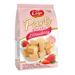 Lago Party Wafers-Strawberry Cream, , large