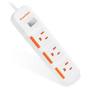 1 Switch 3 Outlets Extension Strip 4.5m