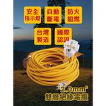 《台灣製造》露營動力線-燈-5米-10米-15米-熱銷-夕陽-2P-二插頭延長線, , large