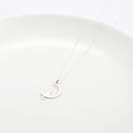【Angel & Me】Cat On The Moon s925 sterling silver necklace Birthday gift, , large