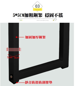 【HTGC】大角鋼書桌(快速組裝/穩固不搖/加厚板材/加粗腳柱)電腦桌/辦公桌/書桌, , large
