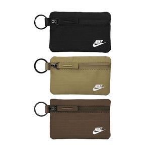 NIKE CLUB 零錢收納包 迷你包 鑰匙包 手機包 隨身包 零錢包 拉鍊式 可拆式腕帶 耐用 防撕裂 N1013421091OS黑/N1013421207OS卡其/N1013421211OS咖啡