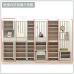 【唯熙傢俱】奈斯6尺鞋櫃, , large