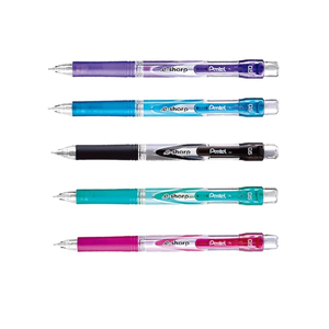 【 Pentel 飛龍 】.e-sharp 自動鉛筆 0.5mm 12支/盒 AZ125R(筆桿顏色隨機出貨)