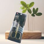 Golden Nail Cuticle Scissors for Manicure Multipurpose-Beauty Grooming Scissors for Nail, Eyebrow, Eyelash, Dry Skin Cuticle Trimming, and Foot Care for Men and Women SUNDEN SD2256, , large