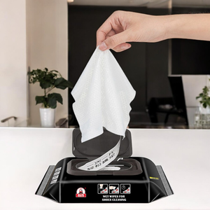 White shoes Cleaning tissue