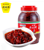 郫縣正宗四川鵑城牌紅油豆瓣醬 1200g（不含肉）, , large