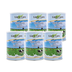 【千歲本舖】紐西蘭Lin&rsquo;s Care 高優質牛初乳奶粉 6入組（箱購）