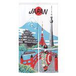 日本【コスモ】長門簾《日本名勝》 中國製, , large
