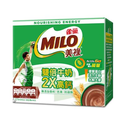 雀巢美祿三合一雙倍牛奶盒裝30gx10