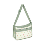 Lesportsac Deluxe Everyday Bag 經典斜背包 側背包 通勤旅行包 女包 男包(盛夏草原), , large