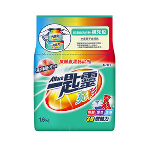 Attack color powder detergent refill