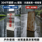 【 SHAONIANNA.TW 】304不鏽鋼立牌架 戶外適用 不鏽鋼立式立牌架 防水防鏽, , large