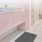【Monster】 Soft Diatomaceous Earth Absorbent Mat &ndash; Slate Pattern Series (60x40cm) &ndash; Mineral Gray, , large
