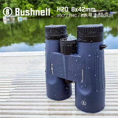 [美國 Bushnell] H2O 新水漾系列 8x42mm 防水賞鳥型雙筒望遠鏡 158042R (公司貨)