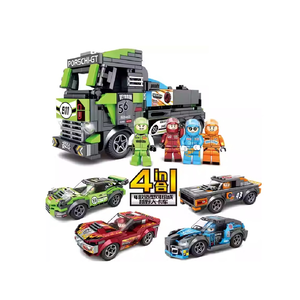  [Brick Republic]LEYI 31005 Racing Series &ndash; Set of 4 (Educational Building Blocks)
