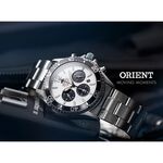 ORIENT 東方錶 Sports 熊貓錶 潛水風格太陽能三眼計時手錶-42.8mm RA-TX0203S, , large