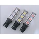 【PA LED】T10 紅光 13晶 39晶體 SMD LED 耐熱底座 小燈 方向燈 儀表燈 定位燈 室內燈 牌照燈, , large