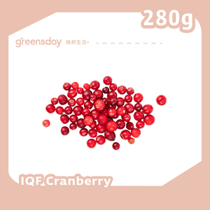 [greensday]冷凍蔓越莓 280g