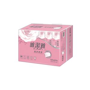 唯潔雅抽取式衛生紙100PCx24