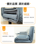 (LOGIS) 兩用沙發床 2人沙發 單人床 折合床 小坪數 陪伴床 客廳椅 【 EZ-016 】, , large