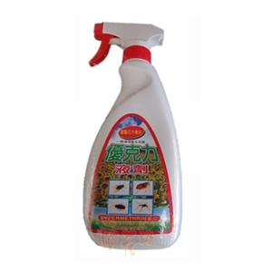 【向花緣】優克力殺蟲劑 (防治蒼蠅、蚊子、蟑螂、跳蚤) - 500ml