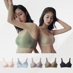 【A&R】歐式無痕美胸顯瘦大尺碼內衣 五色任選 XL-3XL, , large