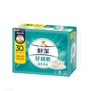 舒潔絲柔乳液抽取衛生紙超值包FSC
