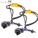 【PA LED】3157 雙芯 對接式 解碼器 黃金電阻 消除 LED HID 故障燈 故障碼 警告燈 防快閃, , large