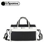 Lesportsac MINI DUFFEL CROSSBODY 迷你筒狀肩背包 -滾邊夜幕黑, , large