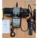 WIN五金 松盈牌 250公斤迷你型無刷電動鍊條吊車 <WIN-260-AMG 110V*15米鍊條> 電動吊車 鍊條吊車 電動捲揚機, , large