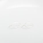 【Angel & Me】Leaf s925 sterling silver earrings Birthday gift, , large
