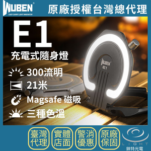 【錸特光電】WUBEN E1 充電式隨身燈