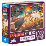 【Asmodee】爆炸貓1000片拼圖: 戴珍珠耳環的巴哥犬英文版｜爆炸貓周邊｜收藏品｜ExplodingKittens, , large