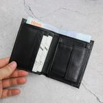 【YUNJOIN】Eterna Upright leather short wallet, , large